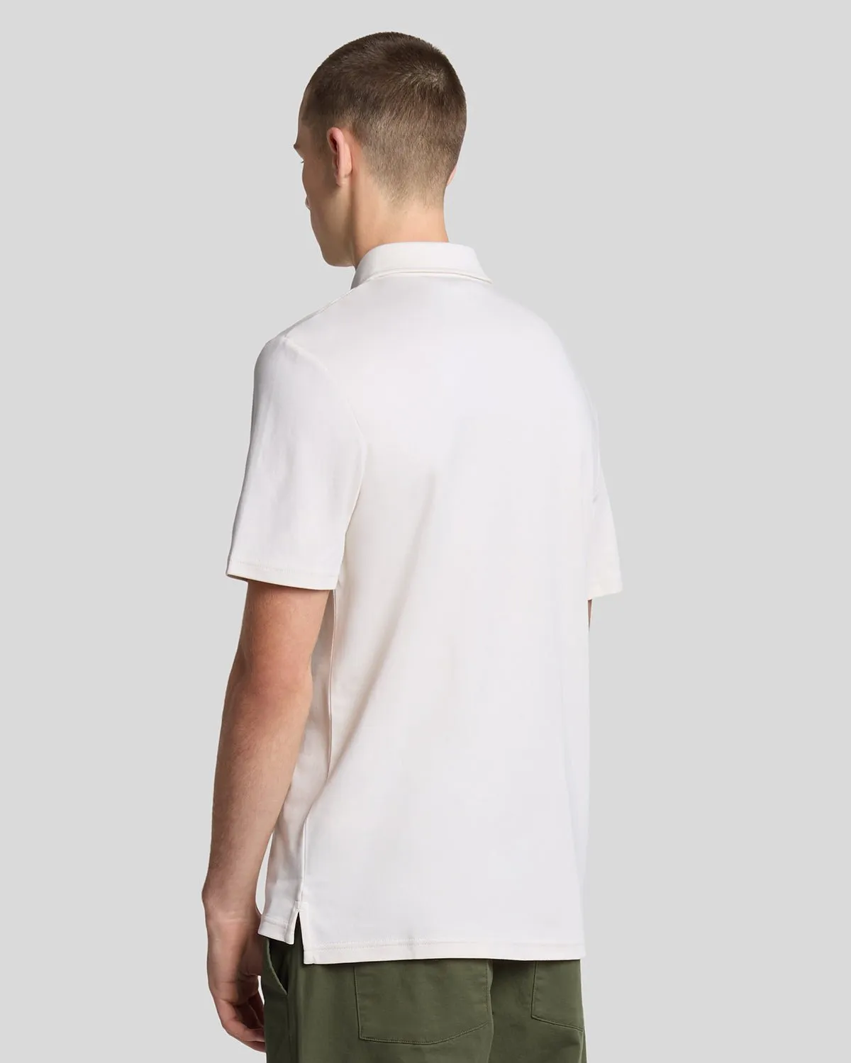 Interlock Polo Shirt sold by Lyle & Scott product image thumbnail 4