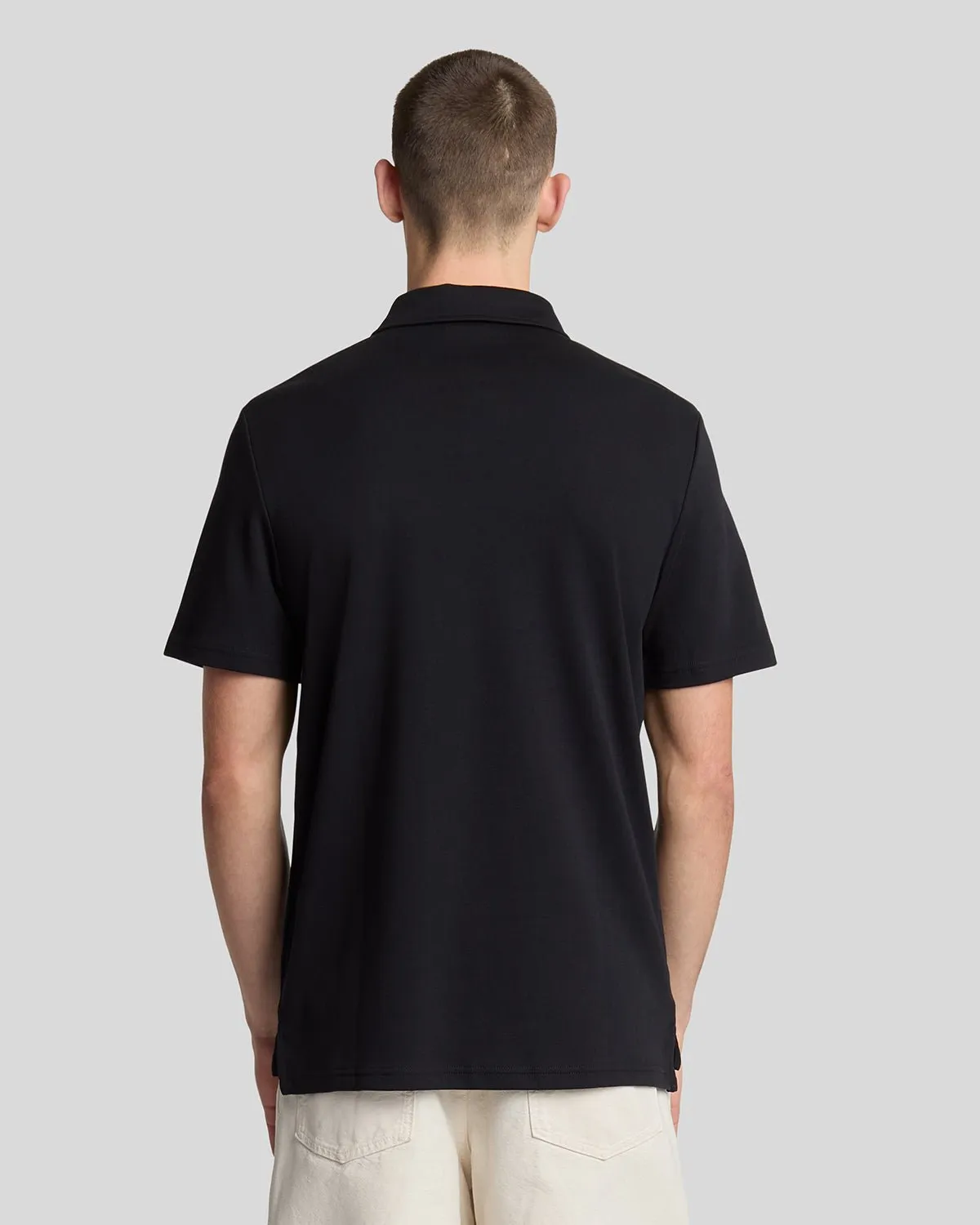 Interlock Polo Shirt sold by Lyle & Scott product image thumbnail 4