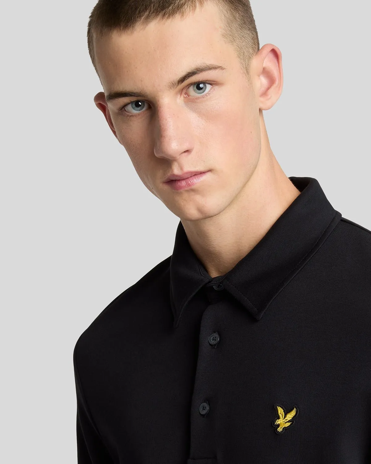 Interlock Polo Shirt sold by Lyle & Scott product image thumbnail 3