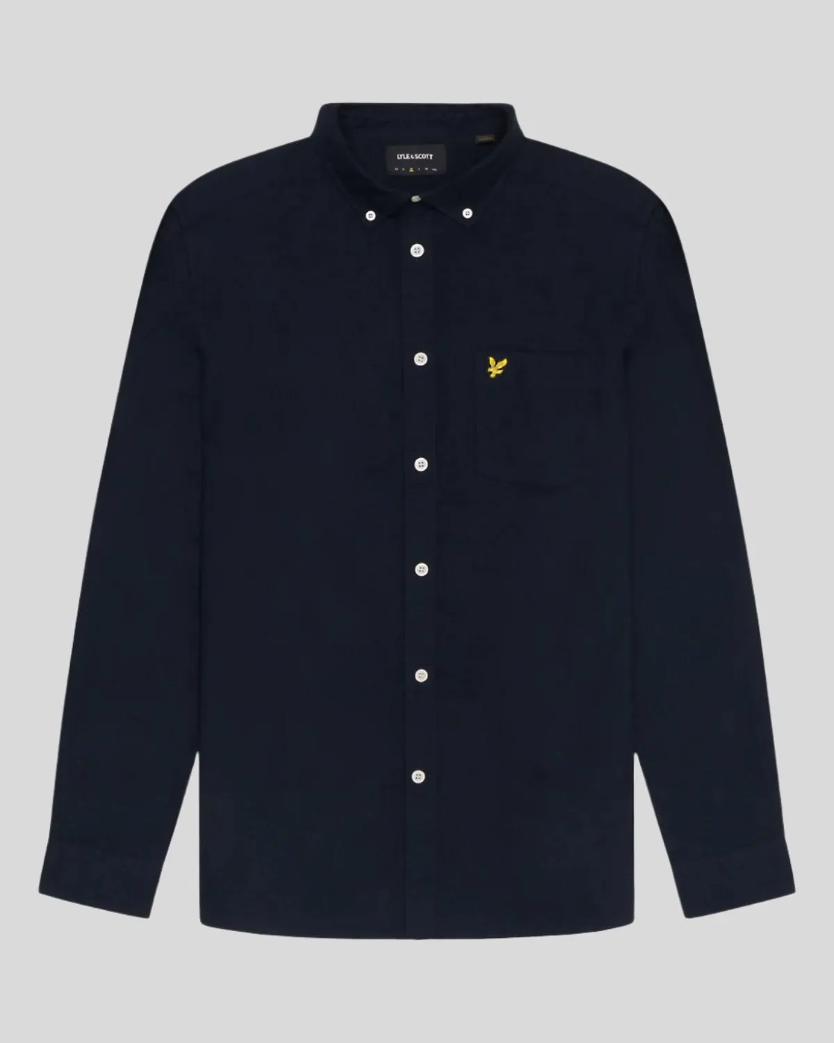 Cotton Button Down Oxford Shirt sold by Lyle & Scott product image thumbnail 5
