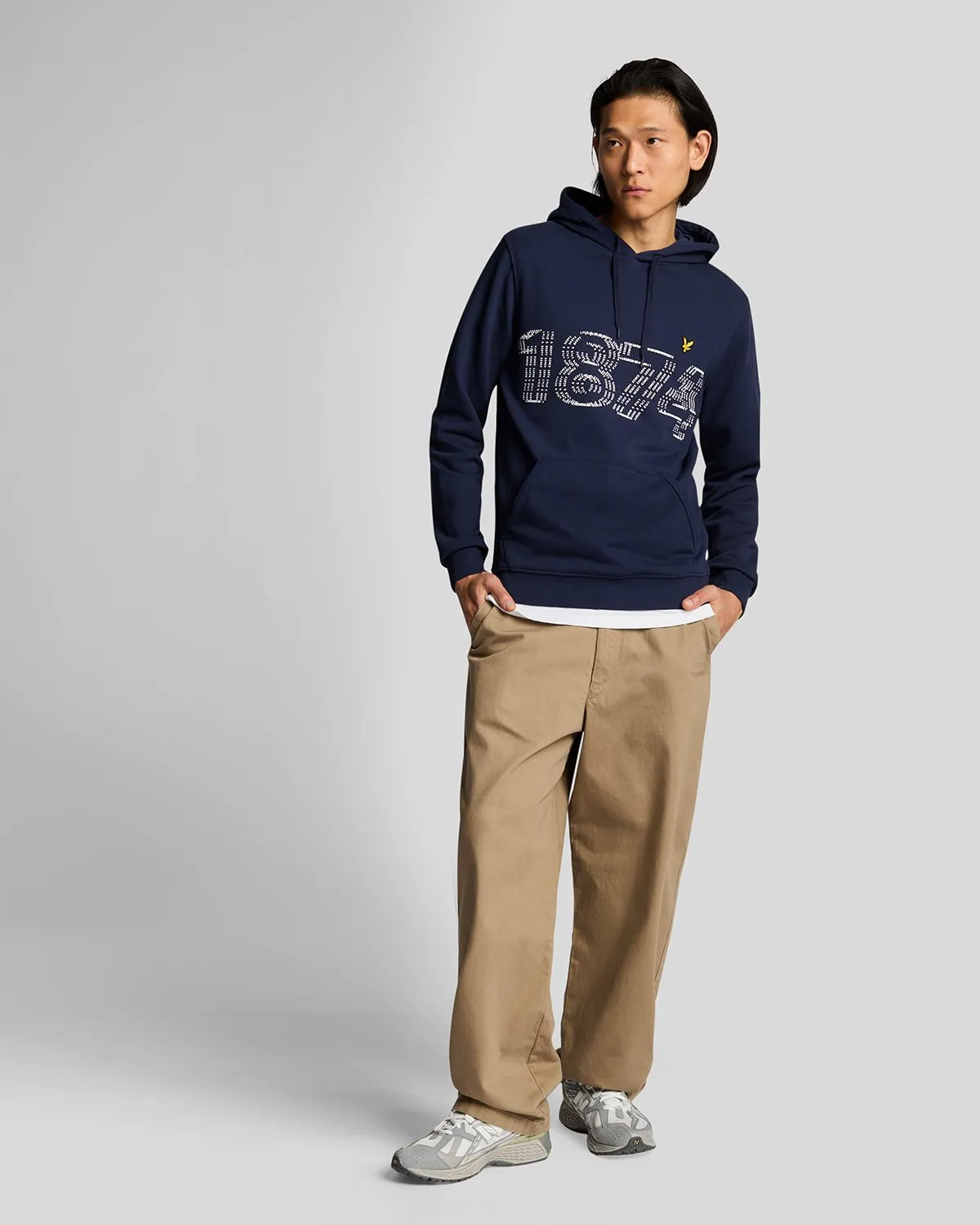 1874 Logo Pullover Hoodie sold by Lyle & Scott product image thumbnail 2