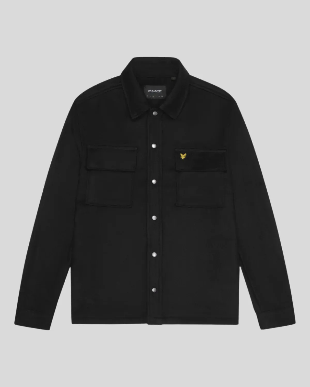 Brushed Overshirt sold by Lyle & Scott
