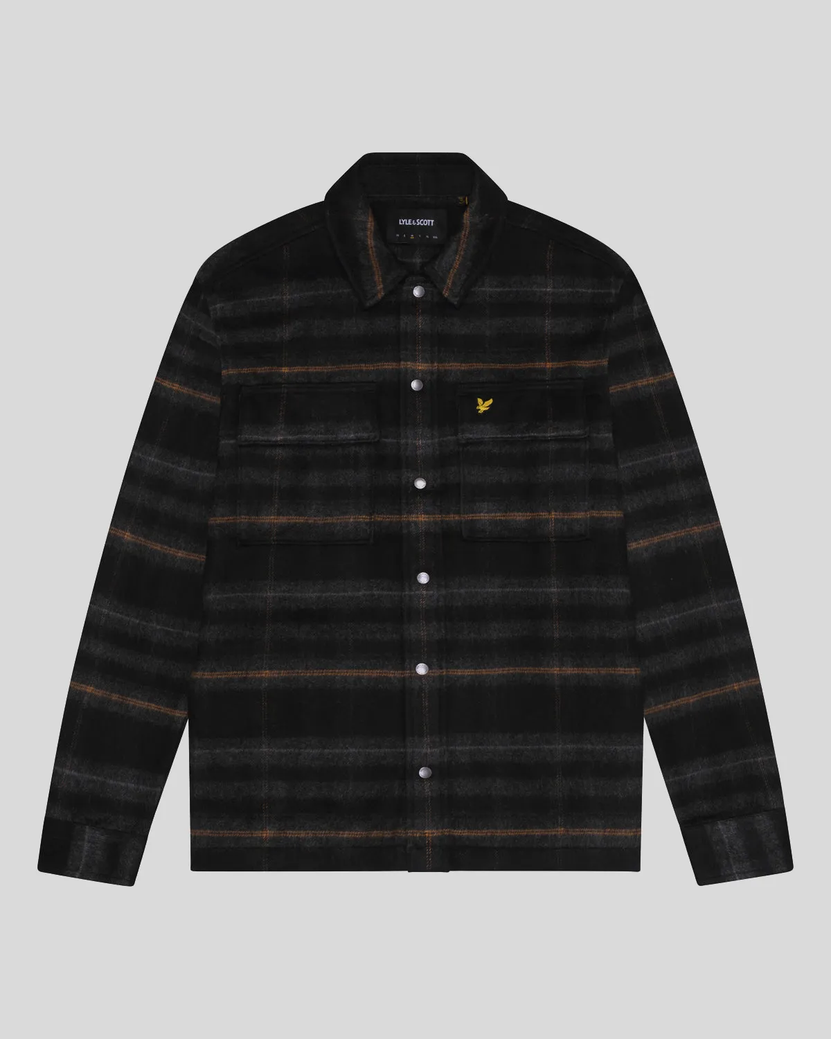 Brushed Tartan Overshirt sold by Lyle & Scott
