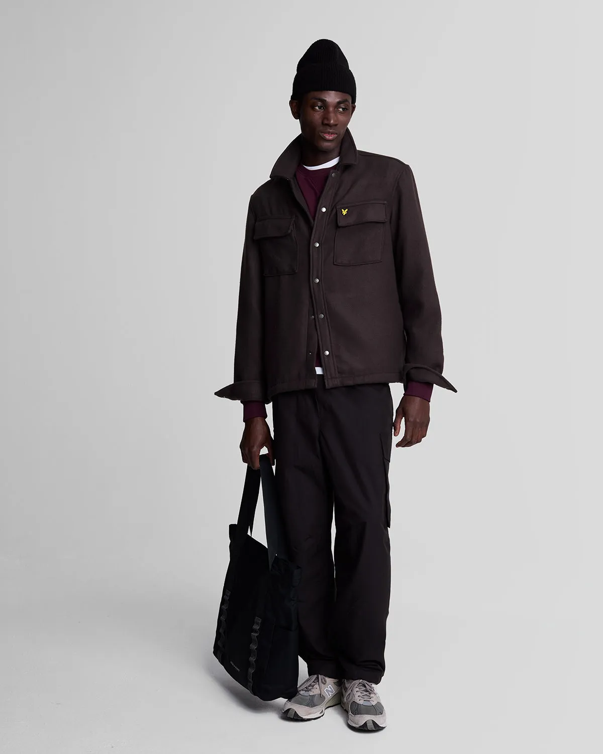 Brushed Overshirt sold by Lyle & Scott product image thumbnail 2