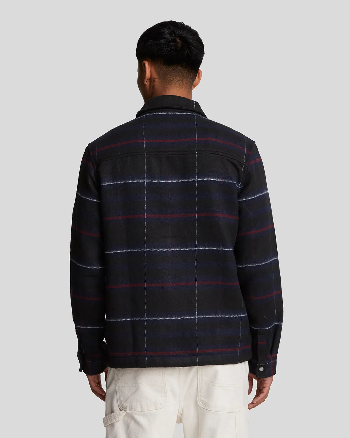 Brushed Tartan Overshirt sold by Lyle & Scott product image thumbnail 3