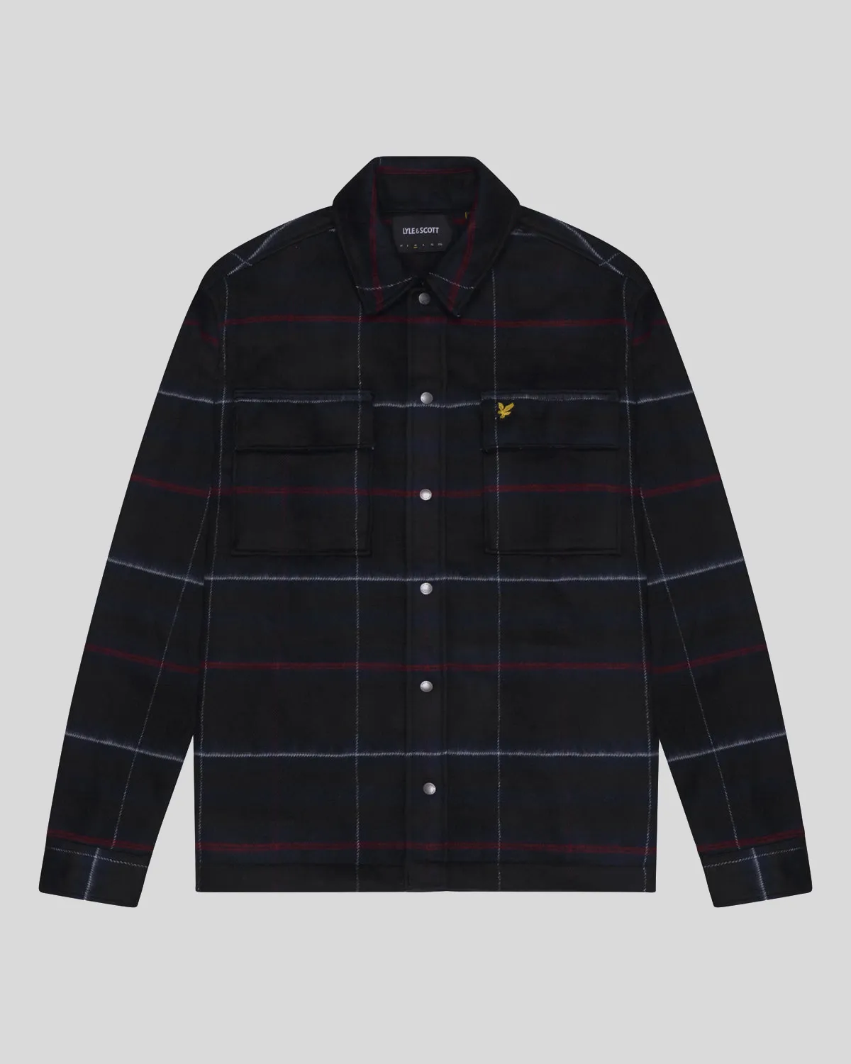 Brushed Tartan Overshirt sold by Lyle & Scott product image thumbnail 5