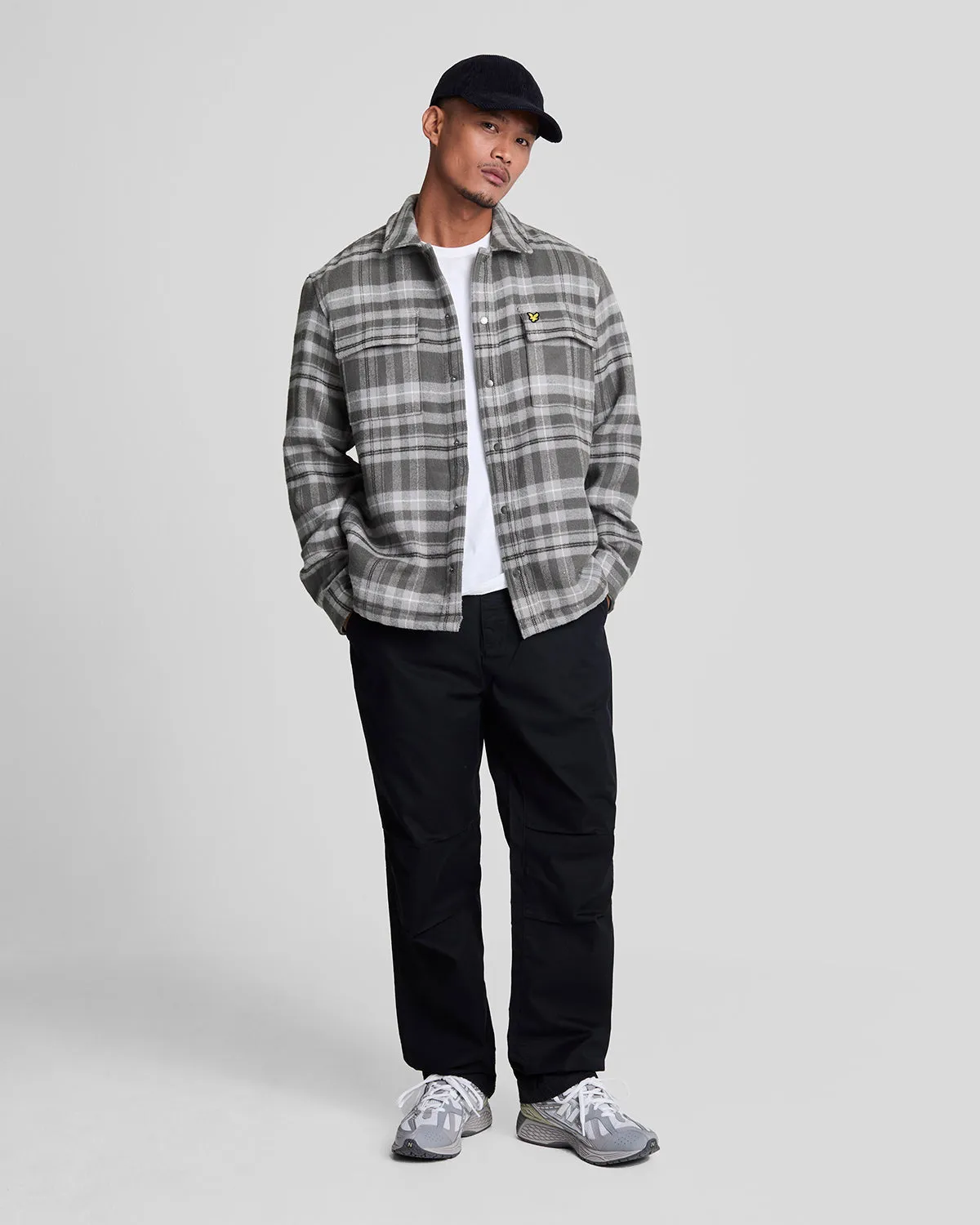 Brushed Tartan Overshirt sold by Lyle & Scott product image thumbnail 2