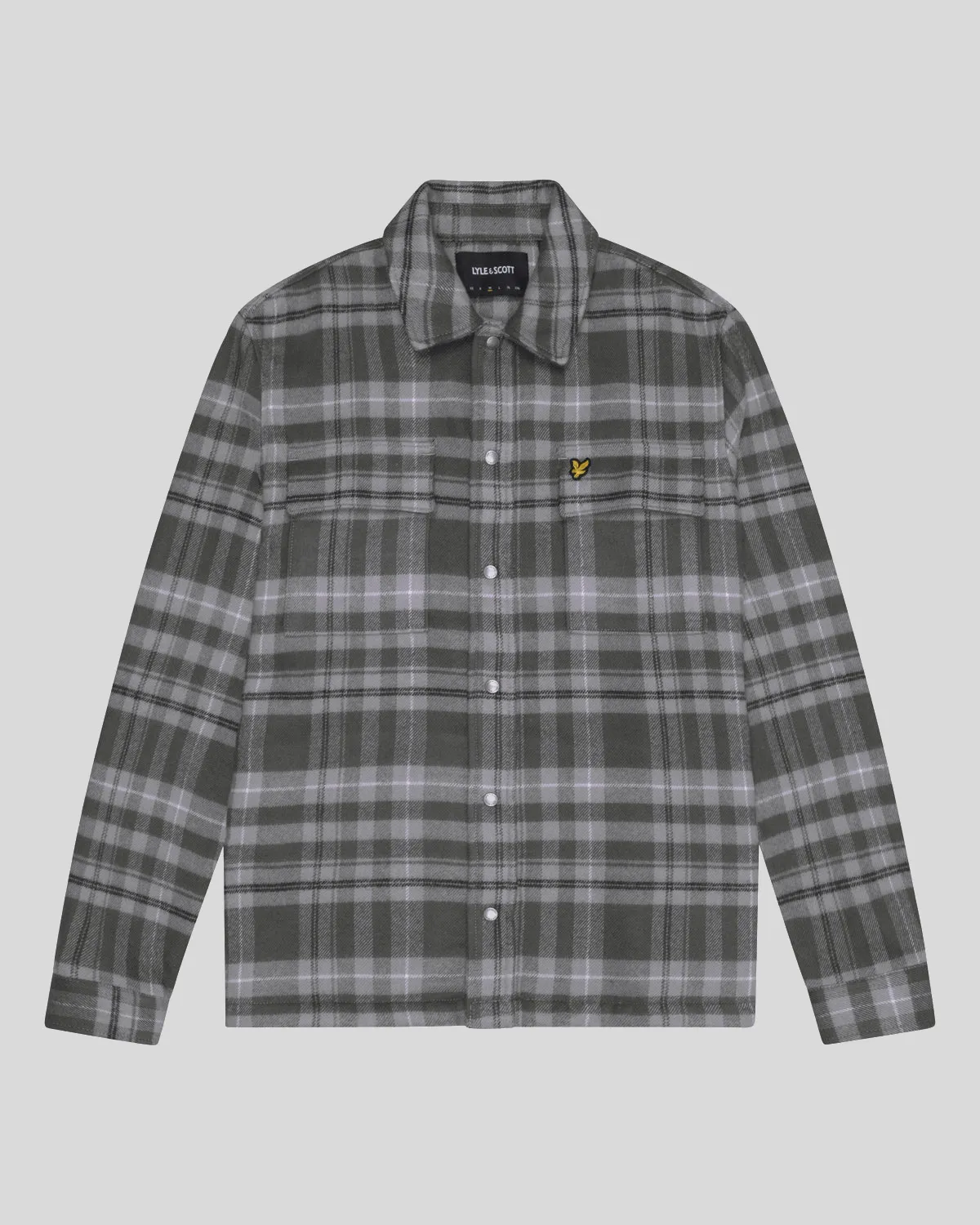Brushed Tartan Overshirt sold by Lyle & Scott product image thumbnail 5