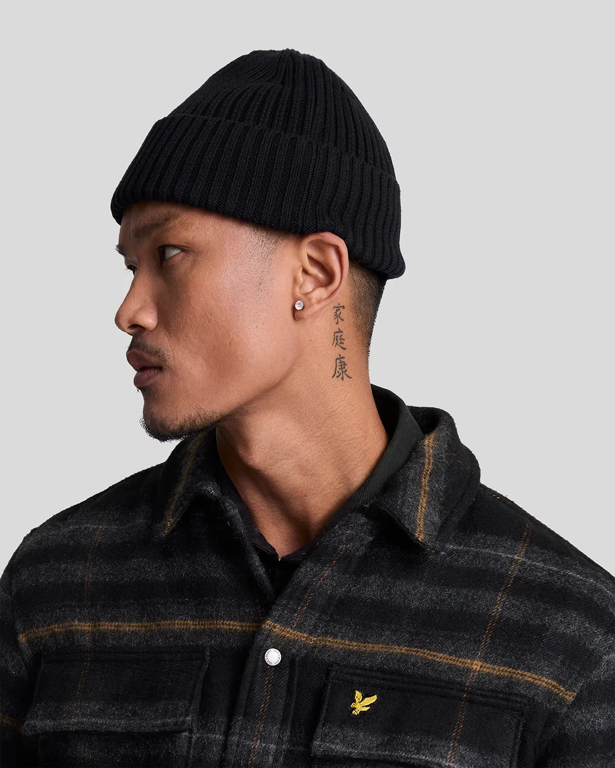 Brushed Tartan Overshirt sold by Lyle & Scott product image thumbnail 4