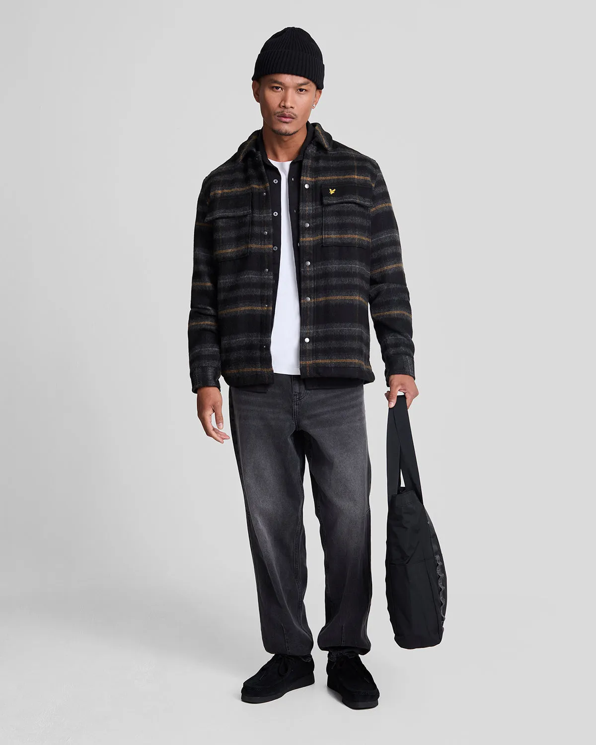 Brushed Tartan Overshirt sold by Lyle & Scott product image thumbnail 2