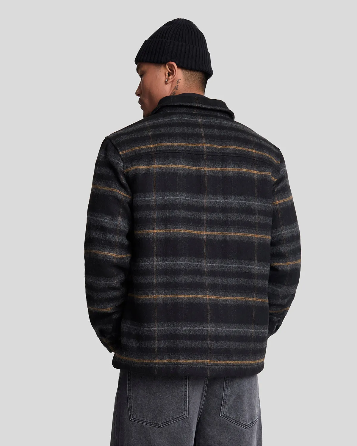 Brushed Tartan Overshirt sold by Lyle & Scott product image thumbnail 3