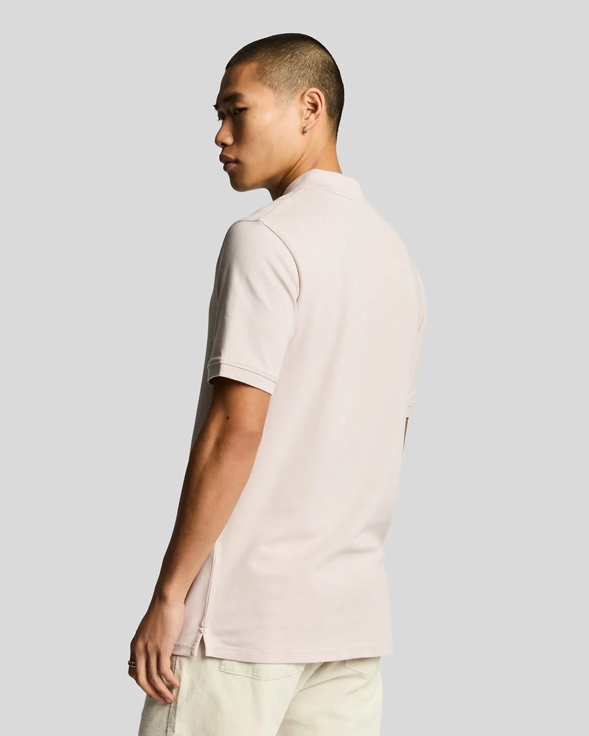 Tonal Eagle Polo Shirt sold by Lyle & Scott product image thumbnail 3