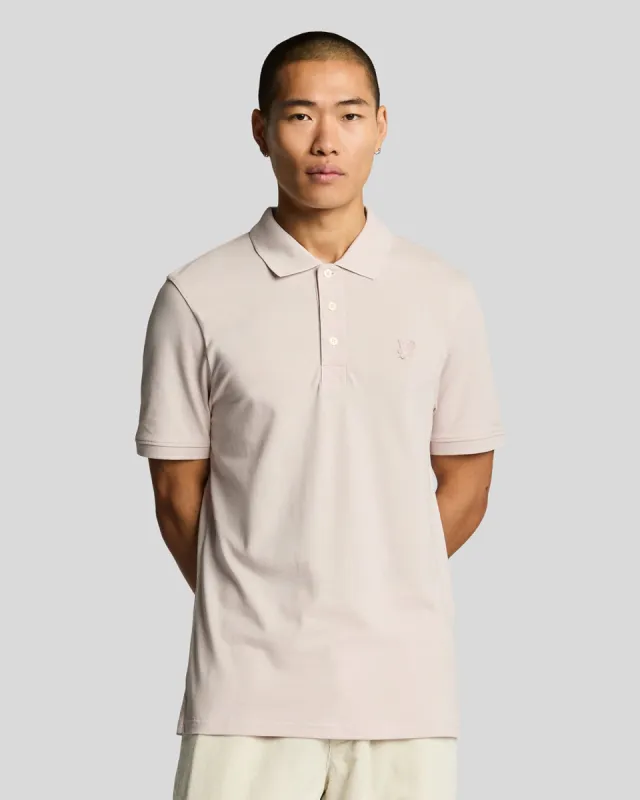 Tonal Eagle Polo Shirt sold by Lyle & Scott