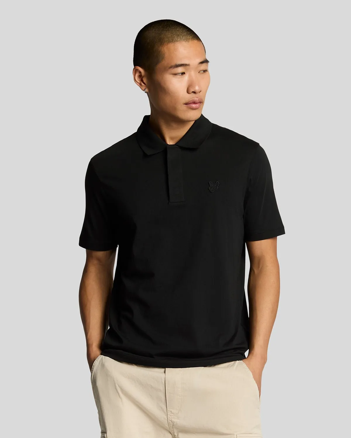 Superfine Cotton Polo Shirt sold by Lyle & Scott