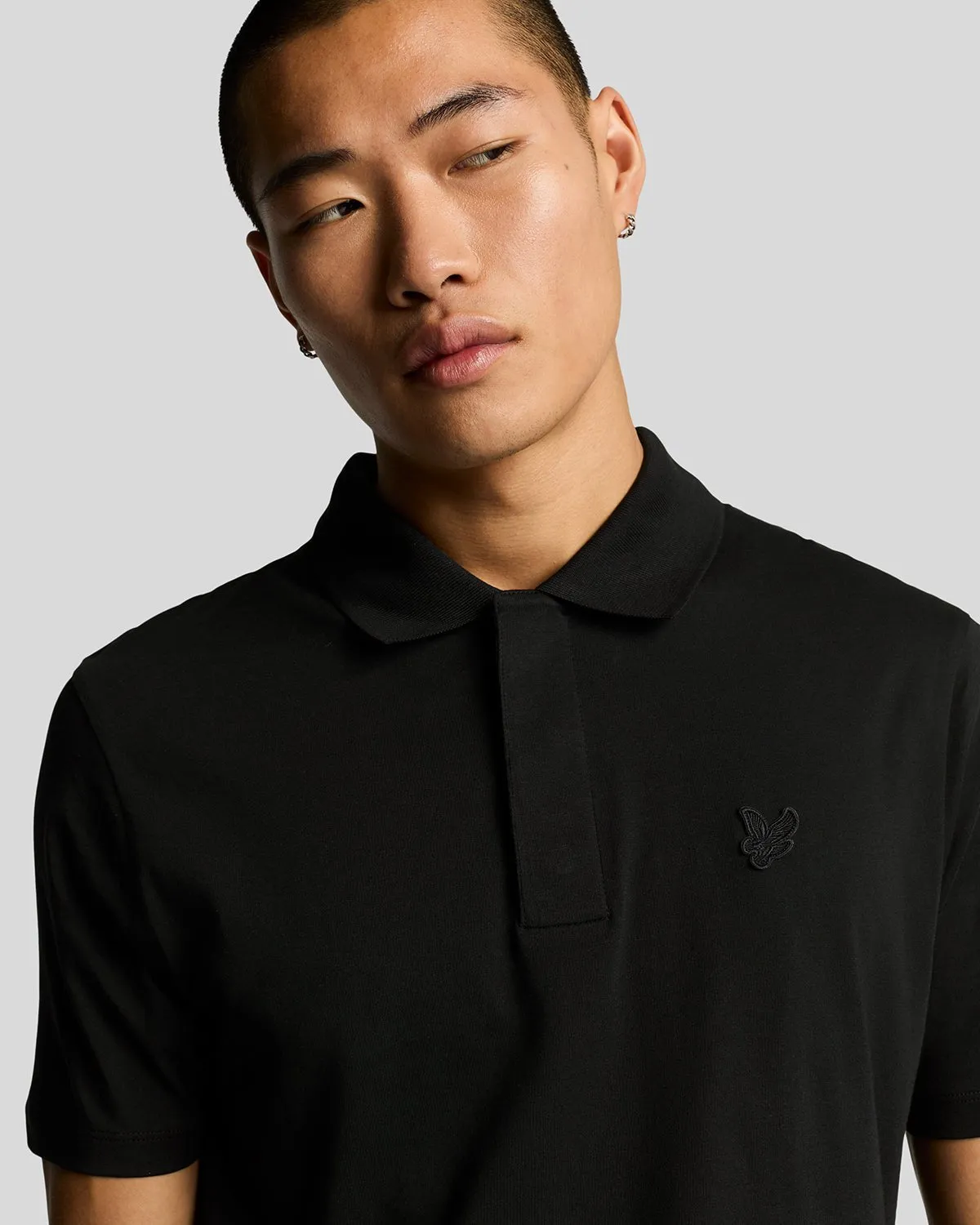 Superfine Cotton Polo Shirt sold by Lyle & Scott product image thumbnail 3