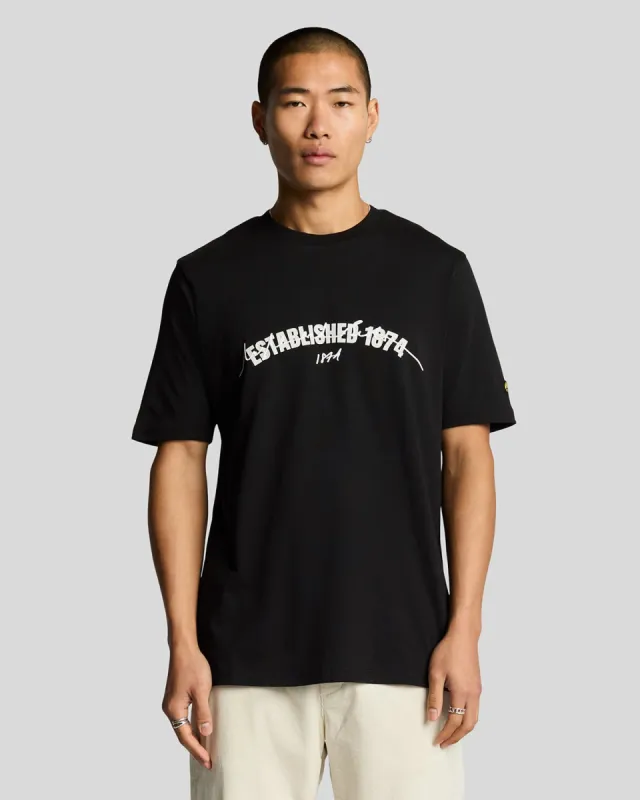 Established 1874 Graphic T-Shirt sold by Lyle & Scott