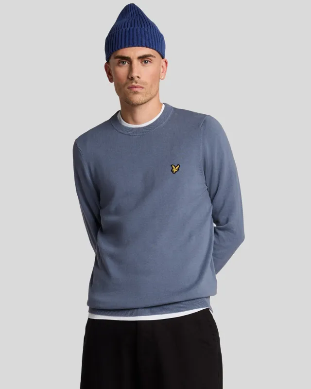 Cotton Crew Neck Jumper sold by Lyle & Scott