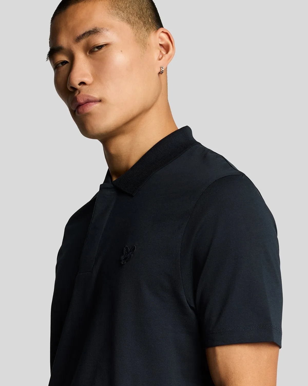 Superfine Cotton Polo Shirt sold by Lyle & Scott product image thumbnail 4