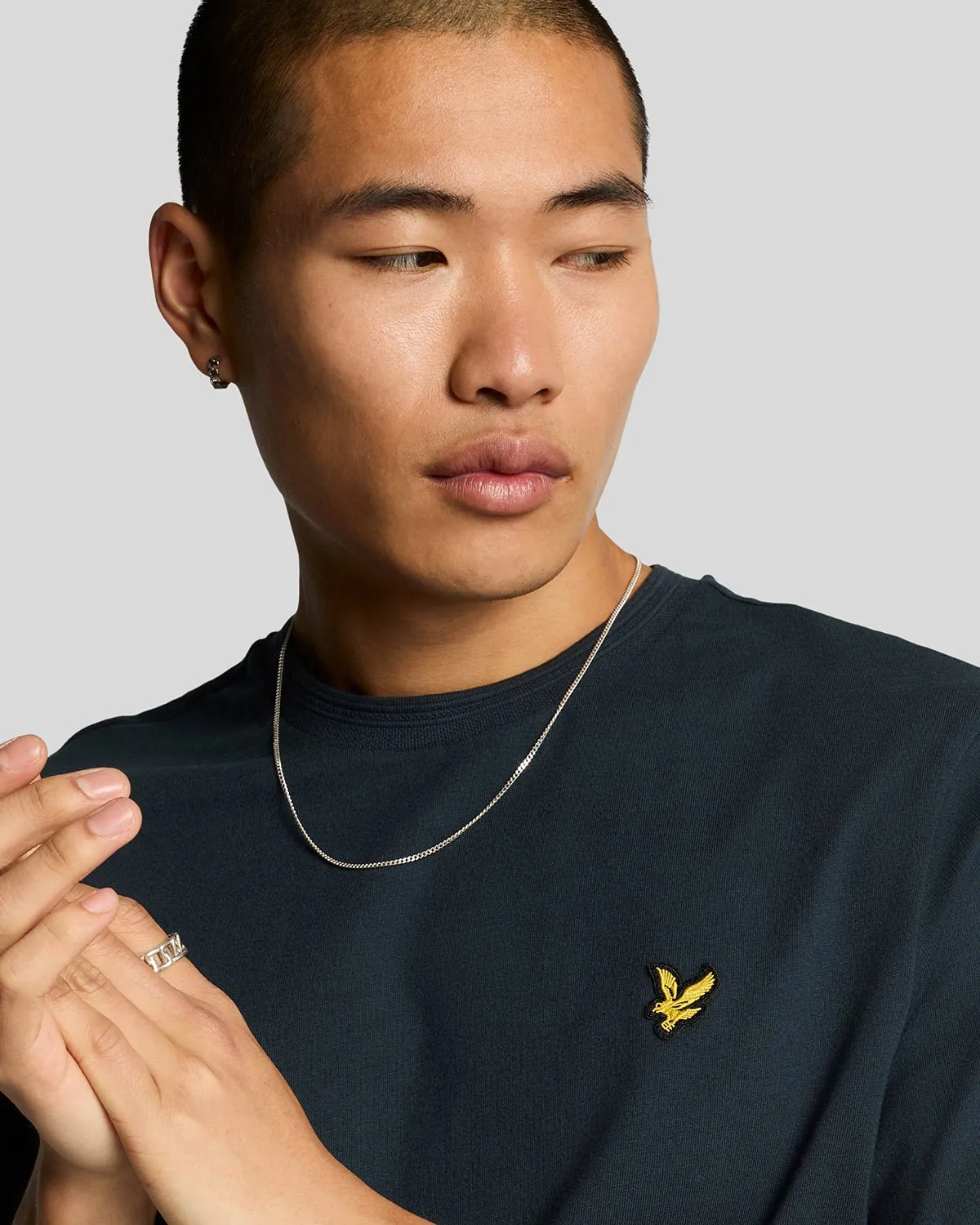 Ottoman Tipped T-Shirt sold by Lyle & Scott product image thumbnail 4