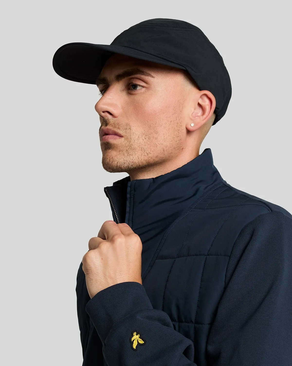 Hybrid Quilted 1/4 Zip Sweatshirt sold by Lyle & Scott product image thumbnail 4