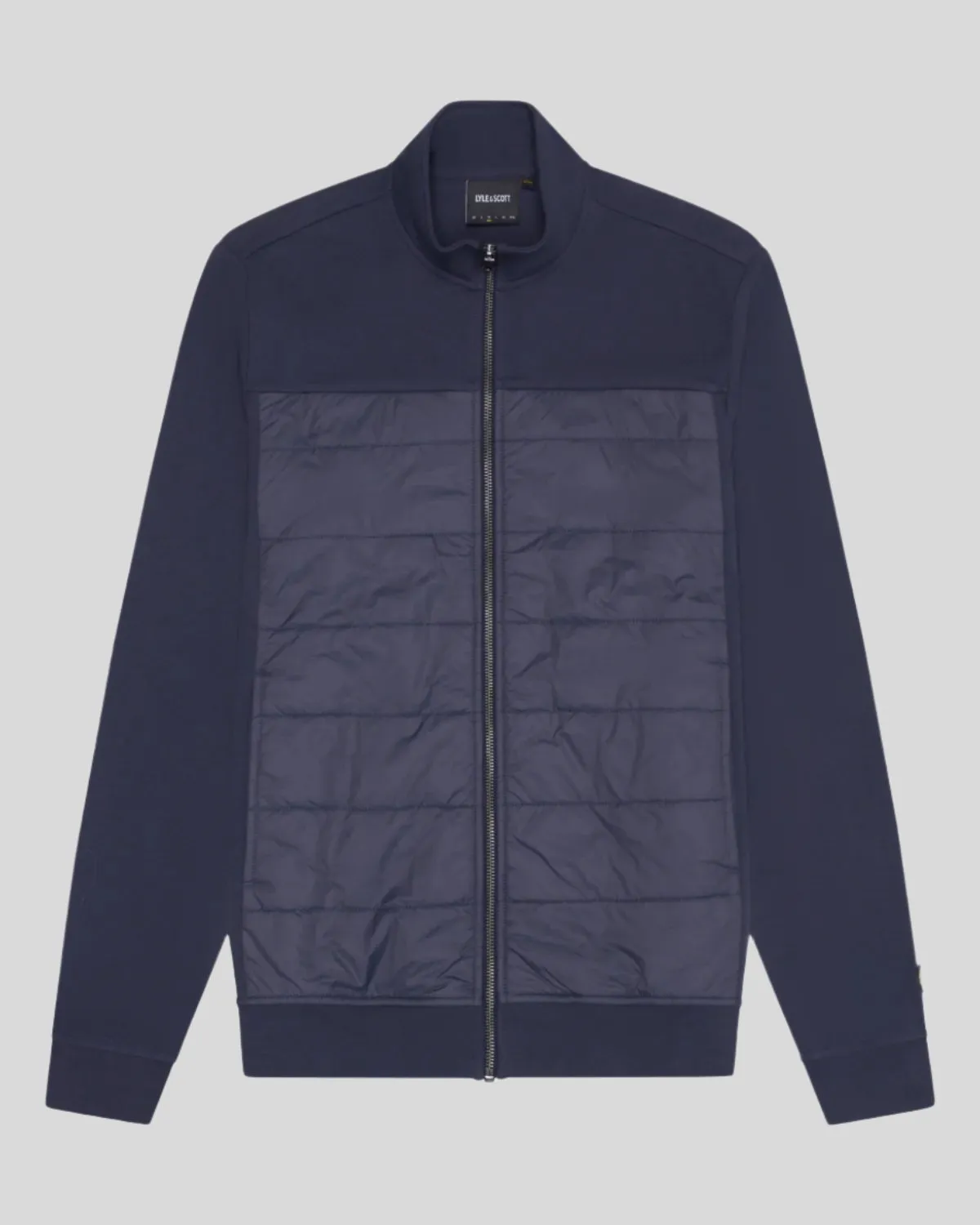Interlock Hybrid Panelled Bomber Jacket sold by Lyle & Scott product image thumbnail 5