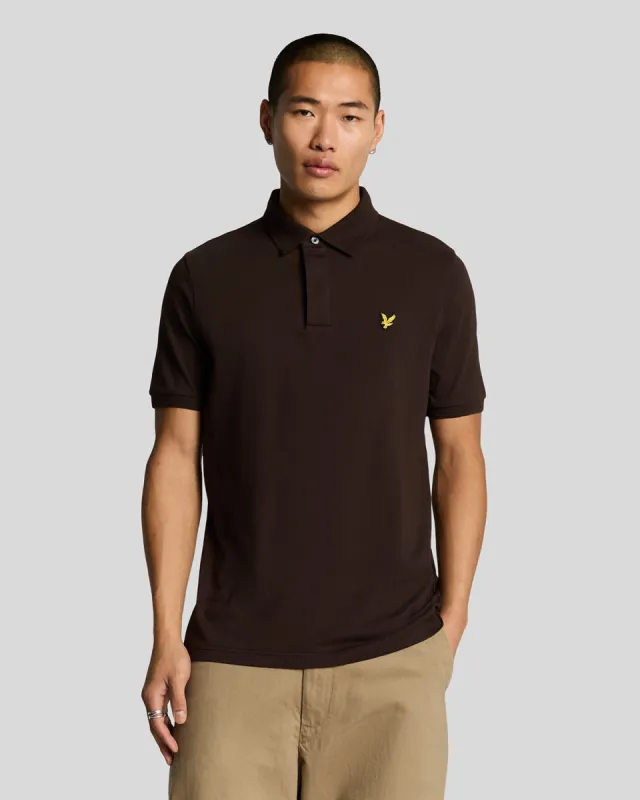 Ottoman Tipped Polo Shirt sold by Lyle & Scott