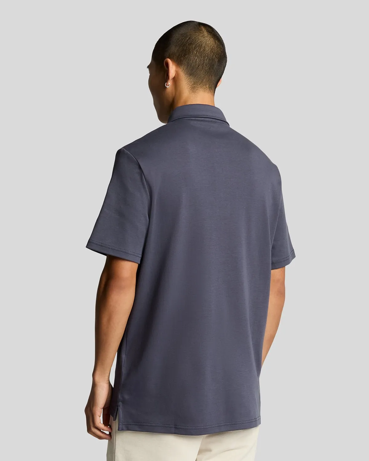 Interlock Polo Shirt sold by Lyle & Scott product image thumbnail 3