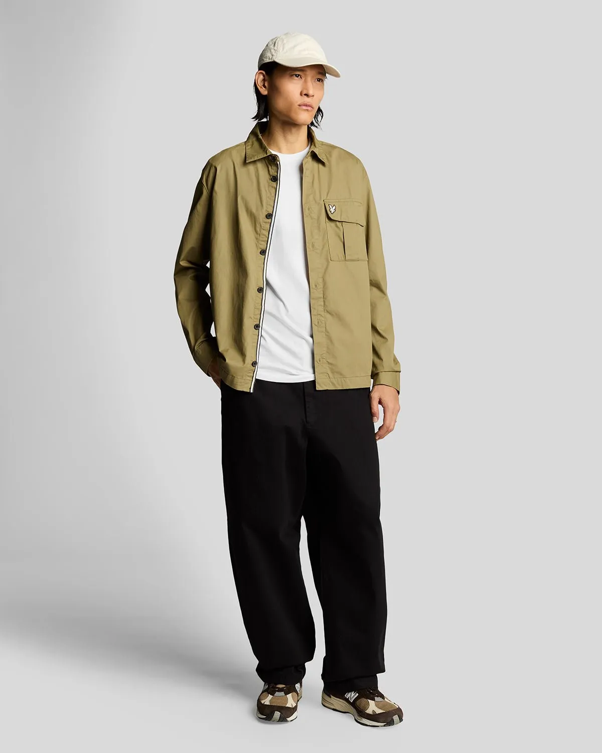 Tonal Eagle Superfine Cotton T-Shirt sold by Lyle & Scott product image thumbnail 2