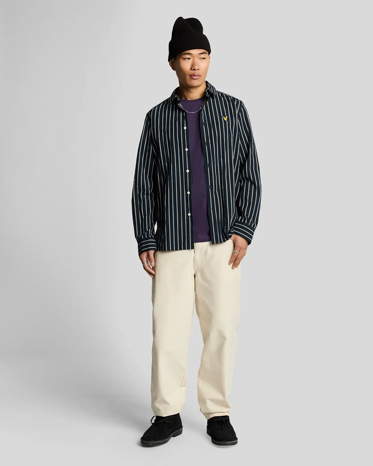 Cotton Crew Neck T-Shirt sold by Lyle & Scott product image thumbnail 2