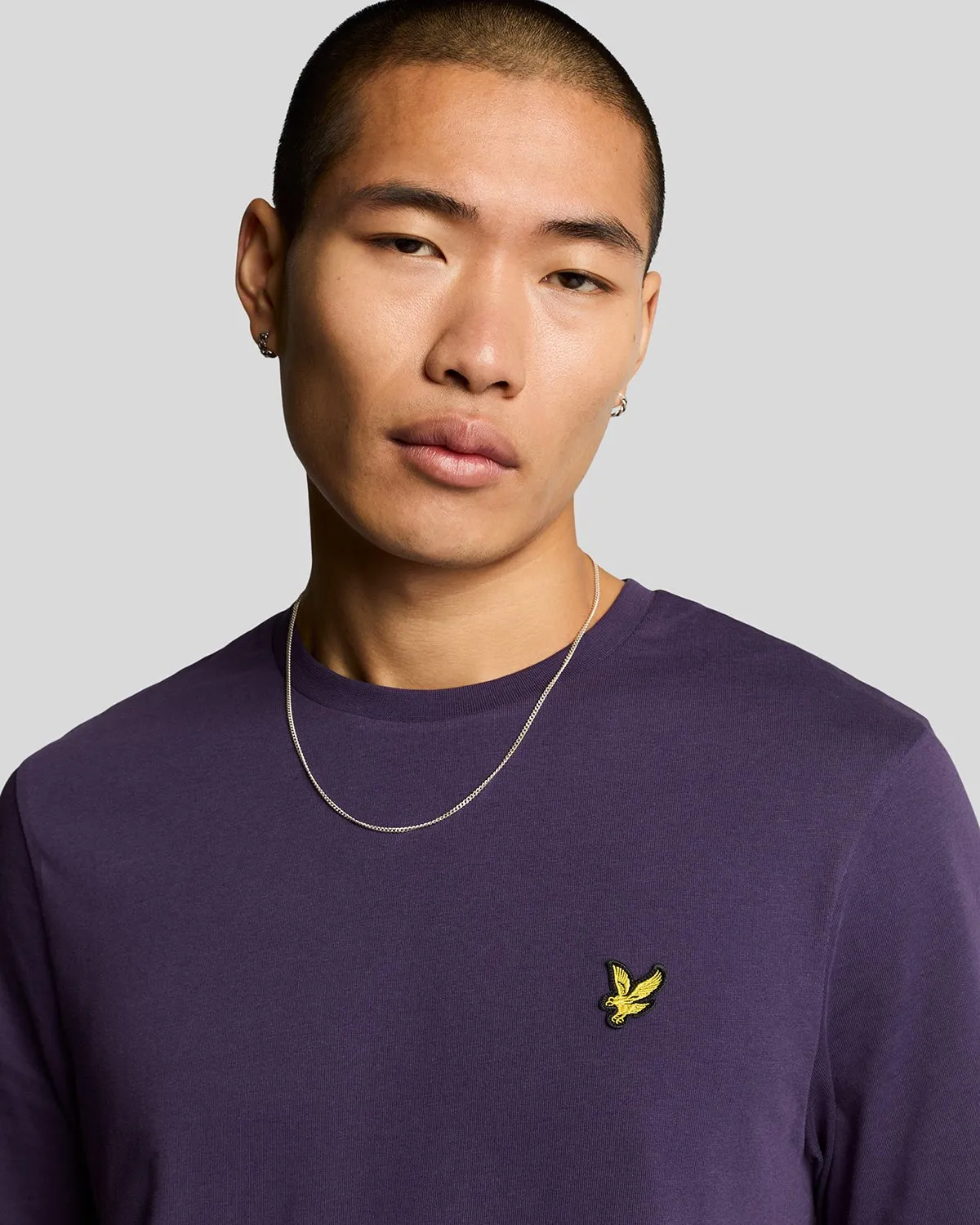 Cotton Crew Neck T-Shirt sold by Lyle & Scott product image thumbnail 3