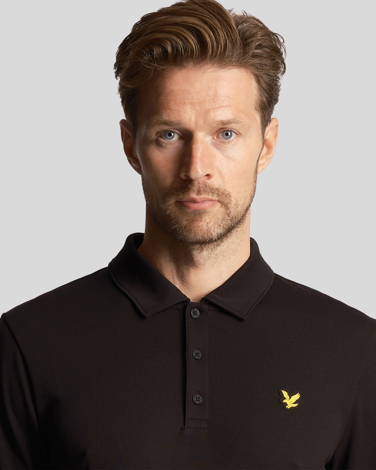 Golf Long Sleeve Technical Polo Shirt sold by Lyle & Scott product image thumbnail 4