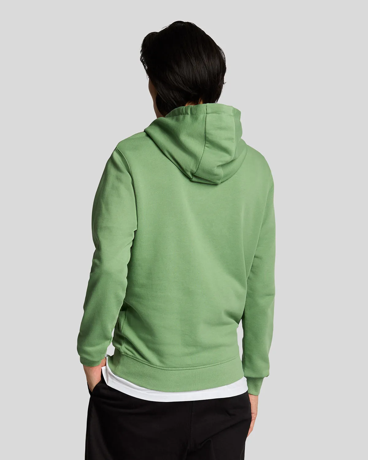Loopback Cotton Hoodie sold by Lyle & Scott product image thumbnail 3