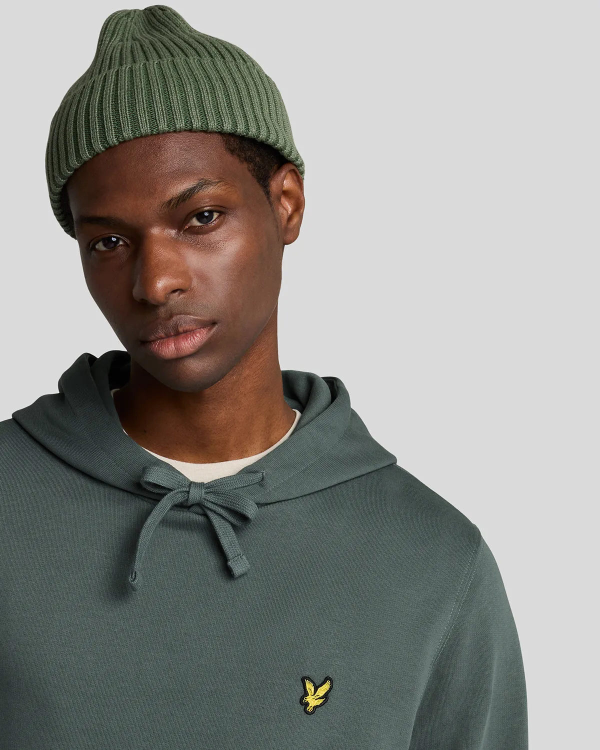 Loopback Cotton Hoodie sold by Lyle & Scott product image thumbnail 4