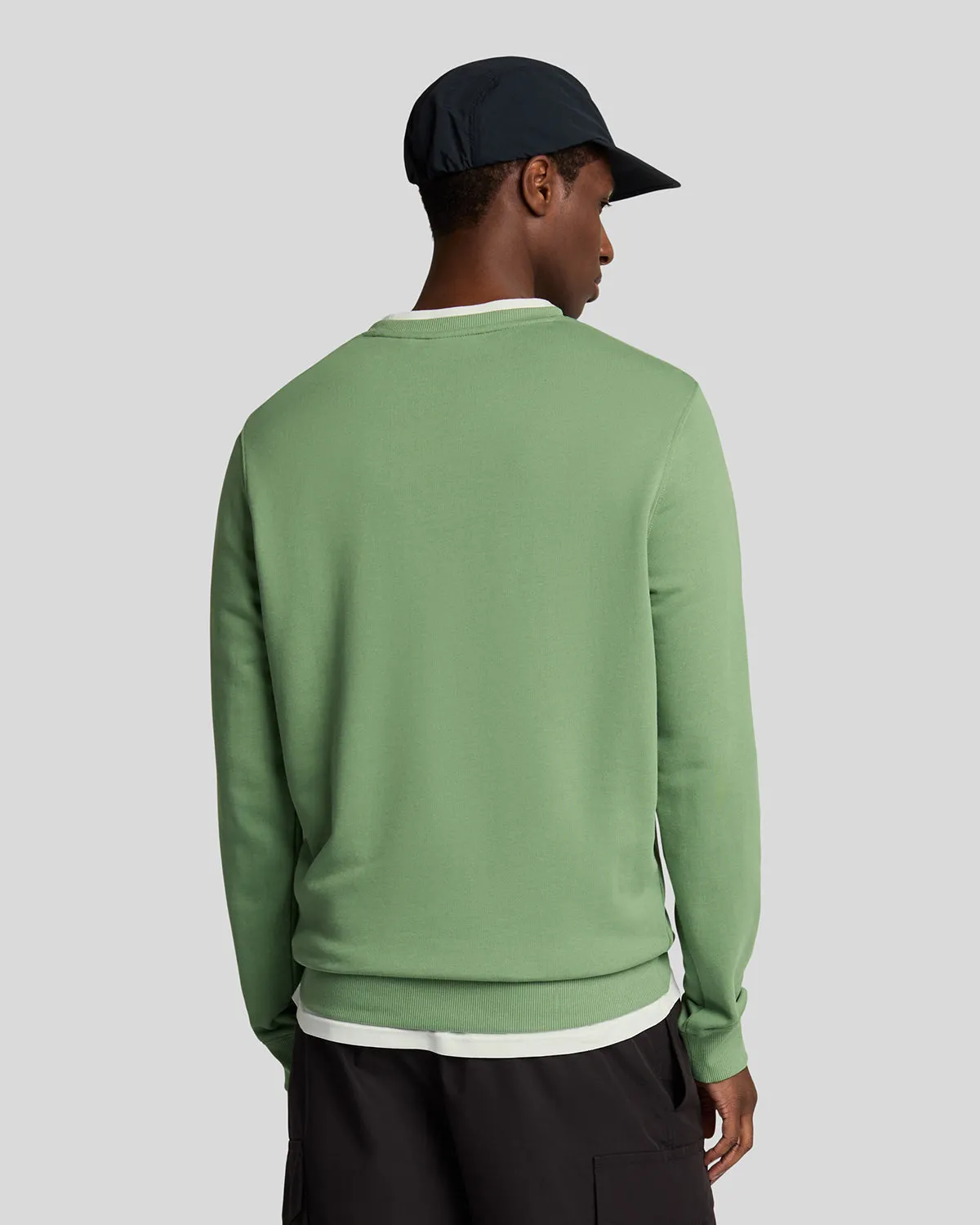 Cotton Crew Neck Sweatshirt sold by Lyle & Scott product image thumbnail 3