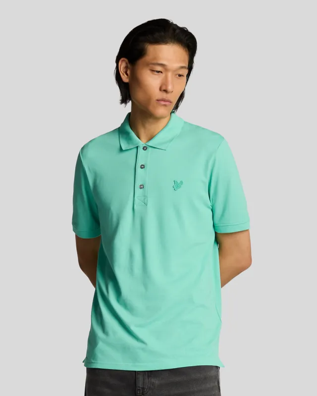 Superfine Cotton Polo Shirt sold by Lyle & Scott