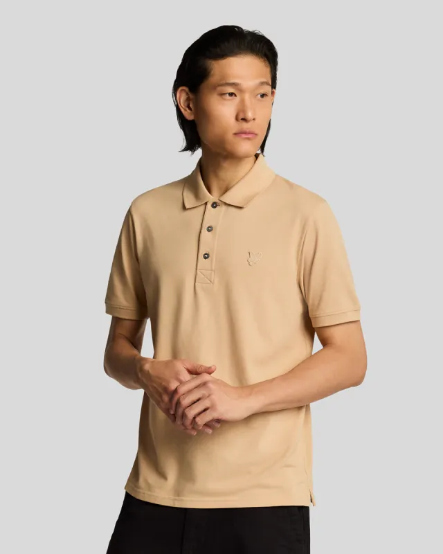 Superfine Cotton Polo Shirt sold by Lyle & Scott