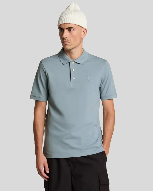 Superfine Cotton Polo Shirt sold by Lyle & Scott