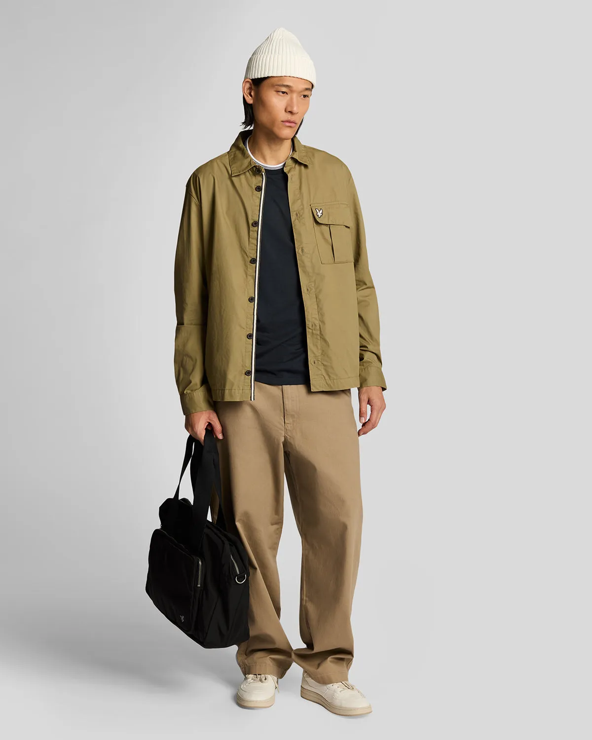 Superfine Cotton Tipped T-Shirt sold by Lyle & Scott product image thumbnail 2