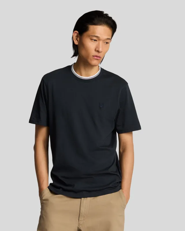 Superfine Cotton Tipped T-Shirt sold by Lyle & Scott