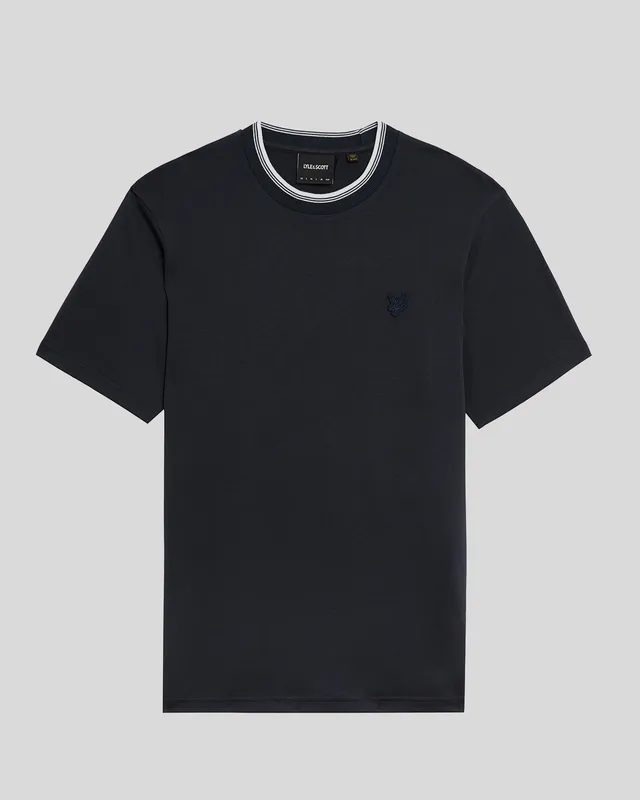 Superfine Cotton Tipped T-Shirt sold by Lyle & Scott product image thumbnail 5