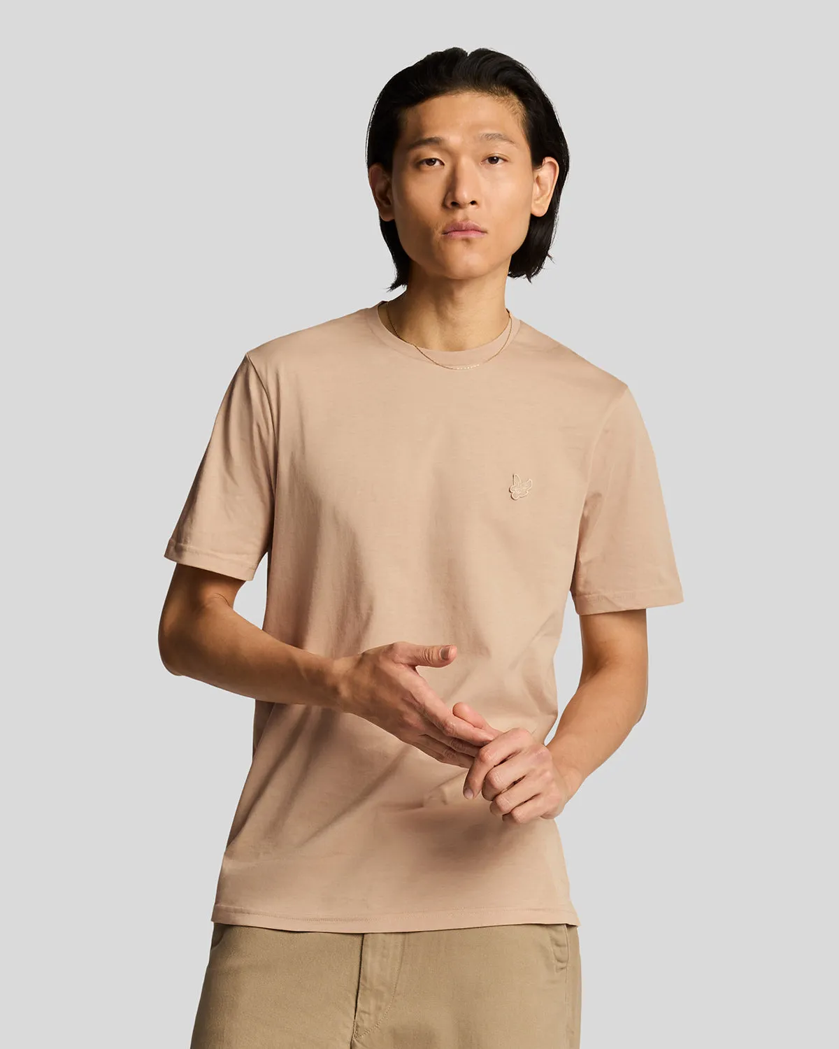 Superfine Cotton T-Shirt sold by Lyle & Scott