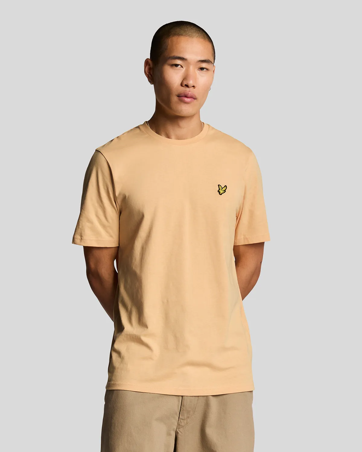Cotton Crew Neck T-Shirt sold by Lyle & Scott