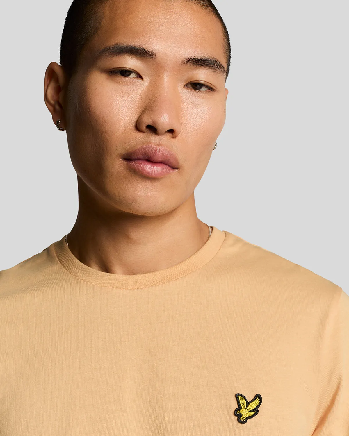 Cotton Crew Neck T-Shirt sold by Lyle & Scott product image thumbnail 4