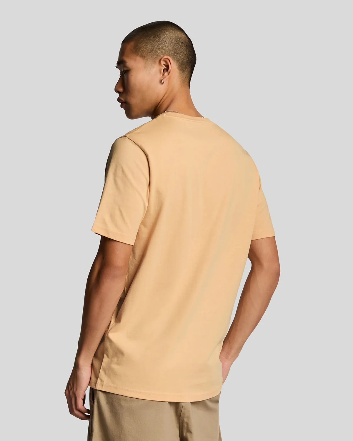 Cotton Crew Neck T-Shirt sold by Lyle & Scott product image thumbnail 3