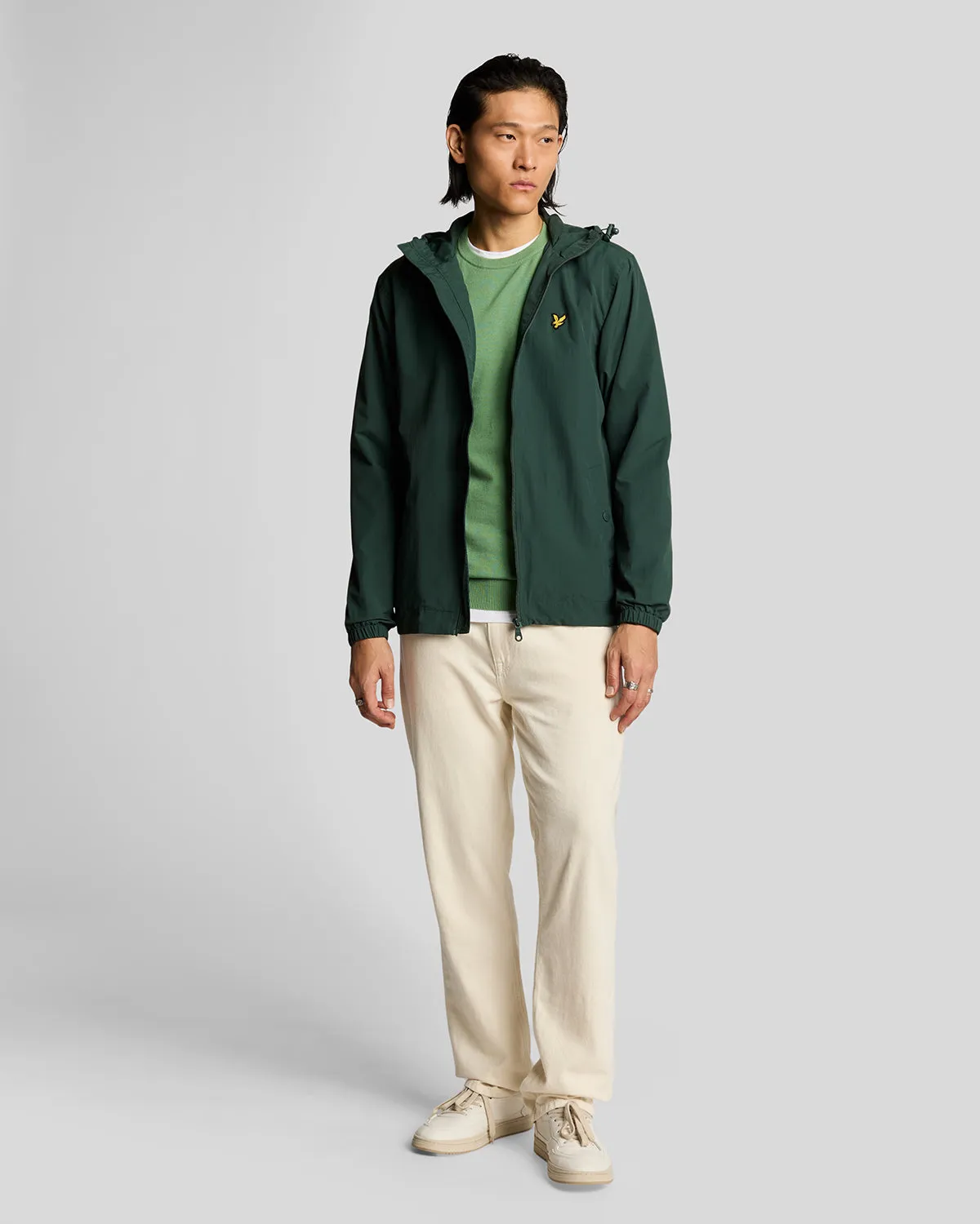 Cotton Crew Neck Jumper sold by Lyle & Scott product image thumbnail 2