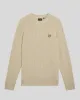 Ribbed Crew Neck Jumper sold by Lyle & Scott