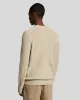 Ribbed Crew Neck Jumper sold by Lyle & Scott