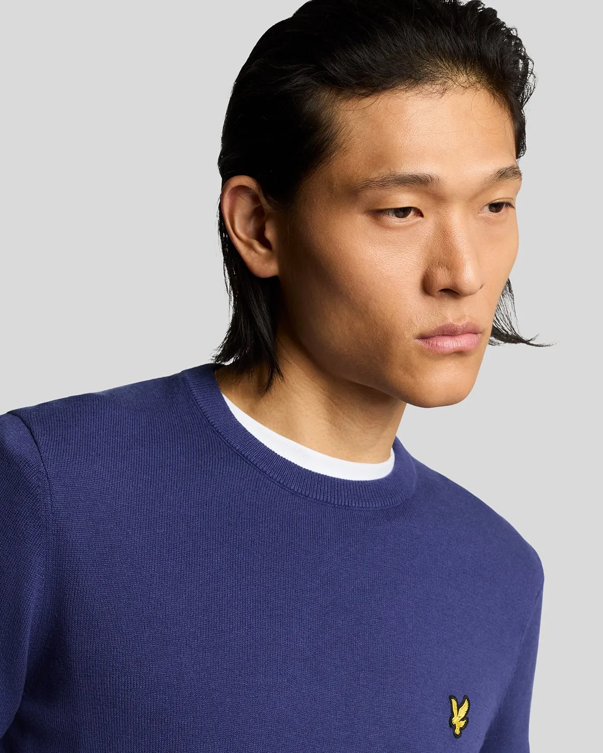 Cotton Crew Neck Jumper sold by Lyle & Scott product image thumbnail 4