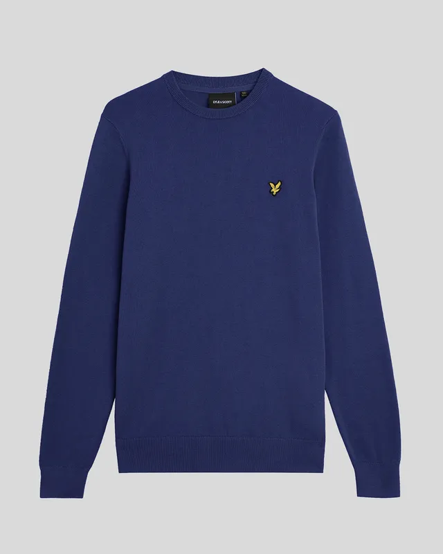 Cotton Crew Neck Jumper sold by Lyle & Scott product image thumbnail 5
