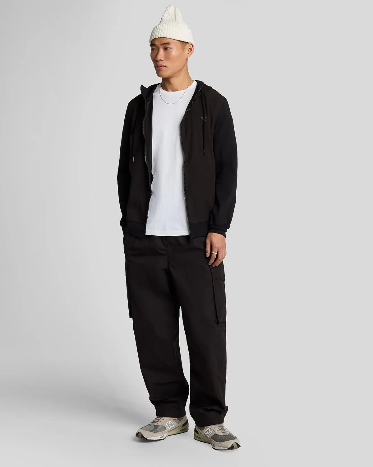 Softshell Hybrid Zip Through Hoodie sold by Lyle & Scott product image thumbnail 2